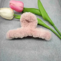 11cm Large Plush Clip Temperament Shark Clip Autumn And Winter Furry Clip Stall Jewelry To Push Small Gifts sku image 13