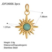 304 Stainless Steel Letter Fruit Pendant sku image 19