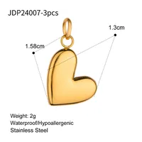 304 Stainless Steel Letter Fruit Pendant sku image 12