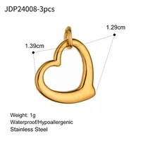 304 Stainless Steel Letter Fruit Pendant sku image 18