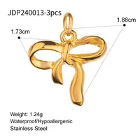 304 Stainless Steel Letter Fruit Pendant sku image 13