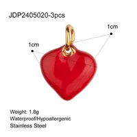 304 Stainless Steel Letter Fruit Pendant sku image 25