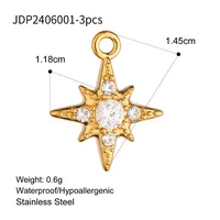 304 Stainless Steel Letter Fruit Pendant sku image 11