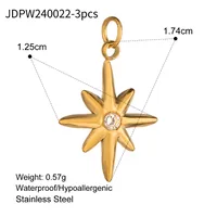 304 Stainless Steel Letter Fruit Pendant sku image 23