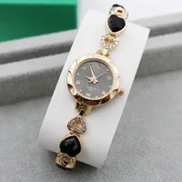 Casual Shiny Stainless Steel Jewelry Buckle Heart Shape Quartz sku image 9