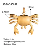 304 Stainless Steel Letter Fruit Pendant sku image 3