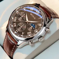 Business Geometric Buckle Quartz Men's Watches main image 1