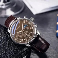 Business Geometric Buckle Quartz Men's Watches main image 2