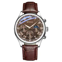 Business Geometric Buckle Quartz Men's Watches sku image 2