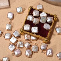 Freshwater Pearl Solid Color Pendant main image 4