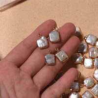 Freshwater Pearl Solid Color Pendant main image 5