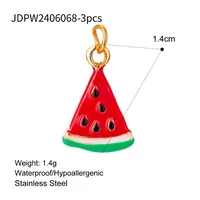 304 Stainless Steel Letter Fruit Pendant sku image 24