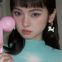 1 Par Irregular Perro Estilo De Dibujos Animados Resina Cobre Diamantes De Imitación Enchapado Gancho Para La Oreja main image 2