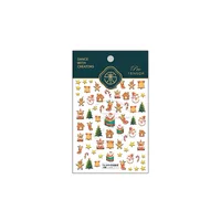 1 Set Christmas PET Elegant Lady Butterfly Nail Patches sku image 1
