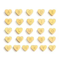 Letra Forma De Corazón Estilo Simple Estilo Clásico Circón Acero Inoxidable 201 Acero Inoxidable 304 Cristal Artificial Pulsera Venta Al Por Mayor main image 5