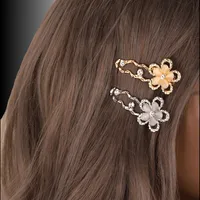 Mujeres Flor Lindo Dulce Aleación Diamante Pinza Para El Cabello main image 3