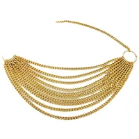 Sweet Solid Color Alloy Chain Women's Waist Chain 1 Piece main image 4
