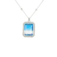 Square Copper Plating Jewelry Set sku image 8