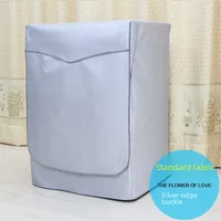 Wholesale New Balcony Silver Coated Washing Machine Cover Standard Oxford Cloth Drum Washing Machine Dust Cover main image 1