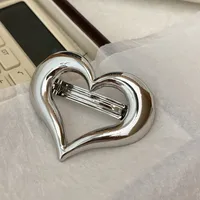 Women's Heart Shape Elegant Alloy Hair Clip main image 2