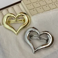 Women's Heart Shape Elegant Alloy Hair Clip main image 6