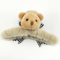 Women's Bear Cartoon Style Cloth Bear Hair Claws main image 2