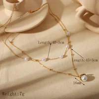 Flower 304 Stainless Steel 18K Gold Plated Inlay 18K Gold Plated Jewelry Set main image 2
