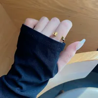 Casual Modern Style Simple Style 925 Sterling Silver Geometric Plating No Inlaid Women'S Wide Band Rings Open Rings Rings main image 8