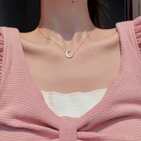 Geometric Casual Modern Style Simple Style 925 Sterling Silver Pendant Necklace Long Necklace Necklace Wholesale main image 8