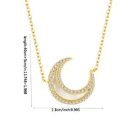Geometric Casual Modern Style Simple Style 925 Sterling Silver Pendant Necklace Long Necklace Necklace Wholesale main image 7