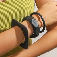 Couleur Unie Rétro Style Classique Bois Bracelet De Gros main image 5