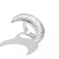 Simple Style Classic Style Geometric Heart Shape Alloy Plating Women's Open Rings sku image 4