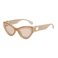 Cat Eye Streetwear Geometric Pc Full Frame Women's Sunglasses main image 5