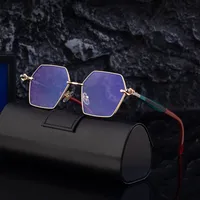 Polygon Modern Style Classic Style Geometric Pc Full Frame Men's Sunglasses main image 2