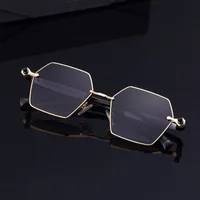 Polygon Modern Style Classic Style Geometric Pc Full Frame Men's Sunglasses main image 3