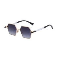 Polygon Modern Style Classic Style Geometric Pc Full Frame Men's Sunglasses main image 5