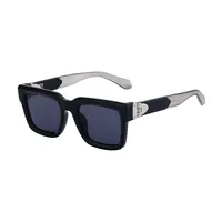 Square Modern Style Classic Style Geometric Pc Full Frame Men's Sunglasses main image 4