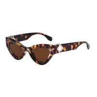 Cat Eye Streetwear Geometric Pc Full Frame Women's Sunglasses sku image 1