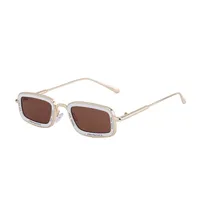 Square Casual Letter Pc Full Frame Women's Sunglasses sku image 3