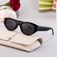 Cat Eye Elegant Simple Style Geometric Tac Full Frame Women's Sunglasses main image 2