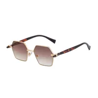 Polygon Modern Style Classic Style Geometric Pc Full Frame Men's Sunglasses sku image 3