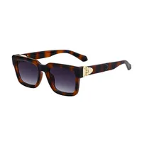 Square Modern Style Classic Style Geometric Pc Full Frame Men's Sunglasses sku image 3