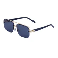 Square Streetwear Geometric Pc Full Frame Women's Sunglasses sku image 1