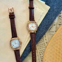 Casual Belt Buckle Solid Color Quartz main image 1