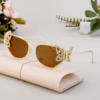 Square Vacation Modern Style Butterfly Pc Full Frame Women's Sunglasses main image 2