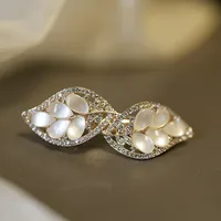 Elegant Fashion Imitation Opal Spring Clip Temperament Head Clip Horizontal Clip All-Match Hairpin Hairpin Hair Accessories For Fair Lady Headdress sku image 37