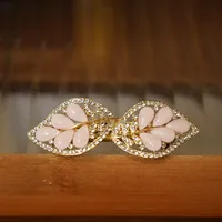 Elegant Fashion Imitation Opal Spring Clip Temperament Head Clip Horizontal Clip All-Match Hairpin Hairpin Hair Accessories For Fair Lady Headdress sku image 42