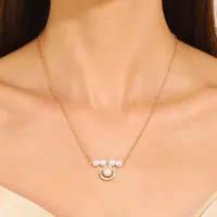 Marine Style 304 Stainless Steel Alloy Shell Starfish Conch Women's Jewelry Set sku image 21