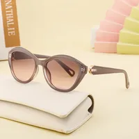 Oeil De Chat Style Vintage Style Classique Géométrique Pc Plein Cadre Femmes De Lunettes De Soleil main image 2