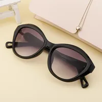 Oeil De Chat Style Vintage Style Classique Géométrique Pc Plein Cadre Femmes De Lunettes De Soleil main image 3